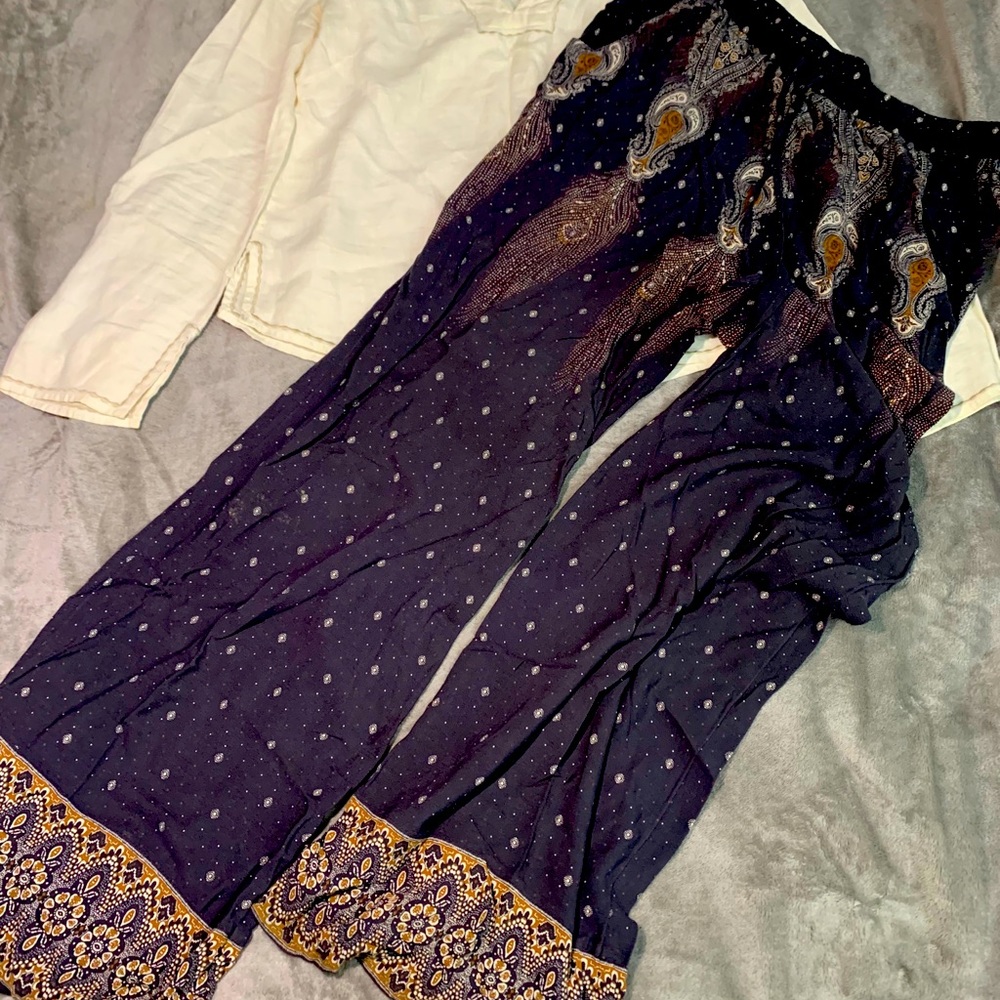 Pants and shirt